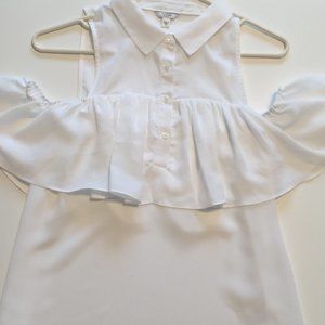 GUESS COLD SHOULDER BLOUSE-NWOT